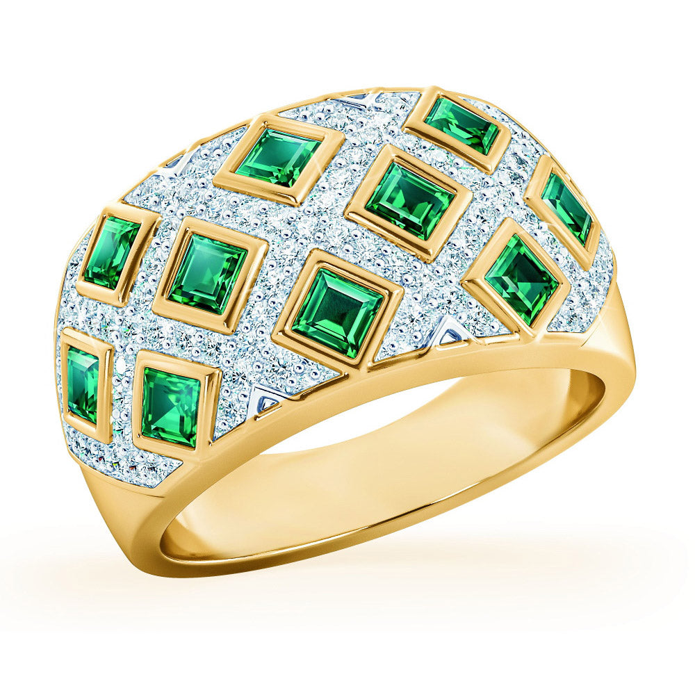 Emerald Splendor Ring