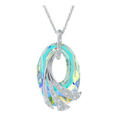 The Shimmering Sea Crystal Pendant